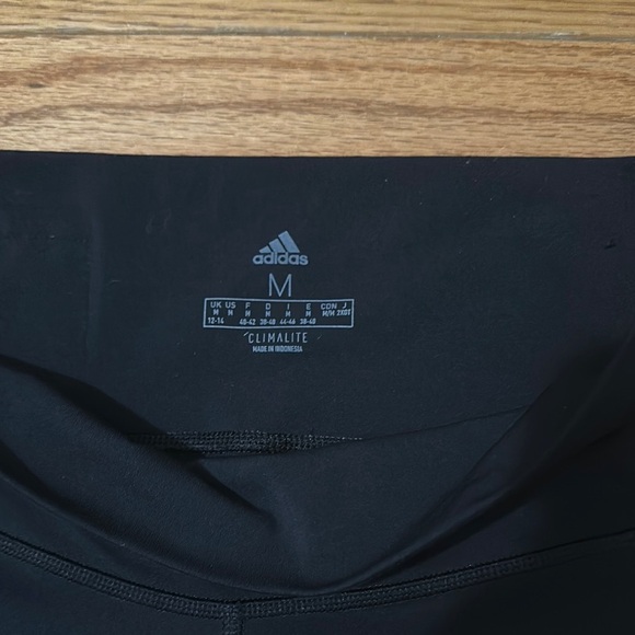 Adidas Black Leggings Size Medium - Picture 2 of 4